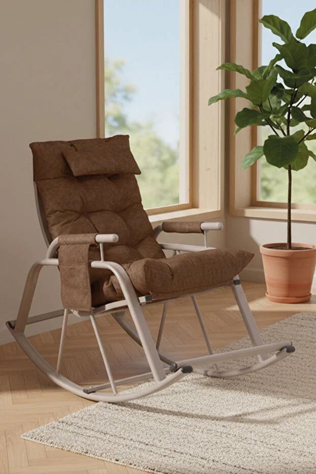 Sallanan Sandalye, Minderli Baba Koltuğu, Metal Tv Koltuğu, Dinlenme Koltuğu, Emzirme Koltuğu